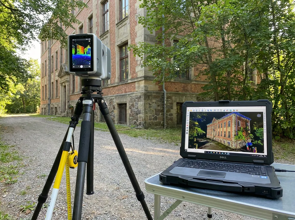 Geodet a 3D skenování